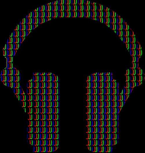 voxel records pixel headphones